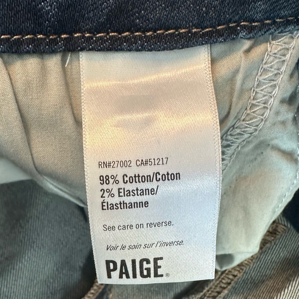 NWOT PAIGE Dion Cargo Trouser Flare Jeans 25 - Picture 11 of 12